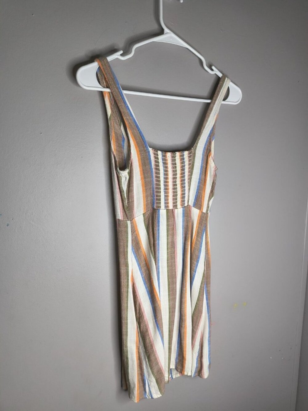 Show Me Your MuMu Cora Dress Sherbet Stripe Size XS Summer Vibes - Picture 11 of 14